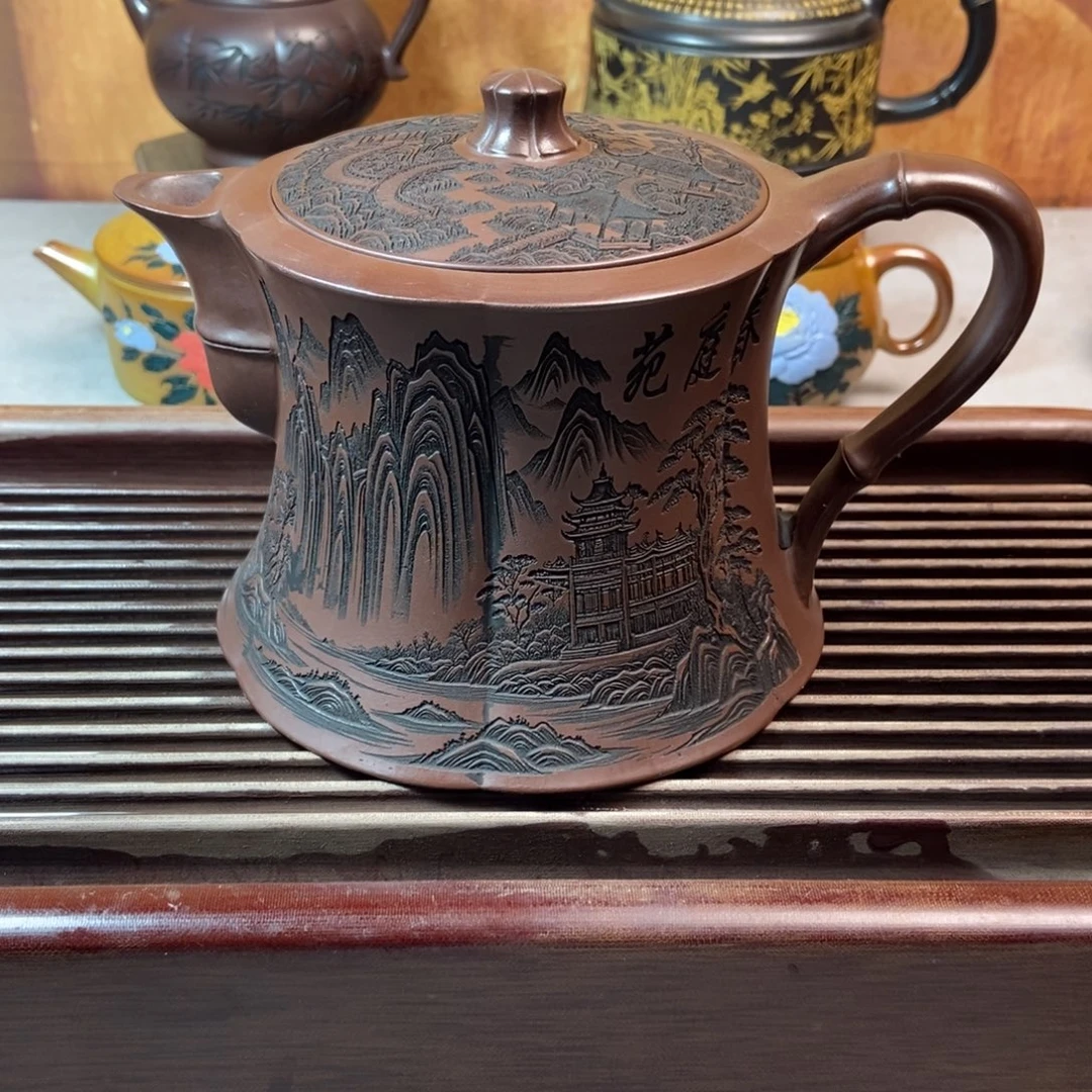 紫砂茶壶紫砂全手工定制