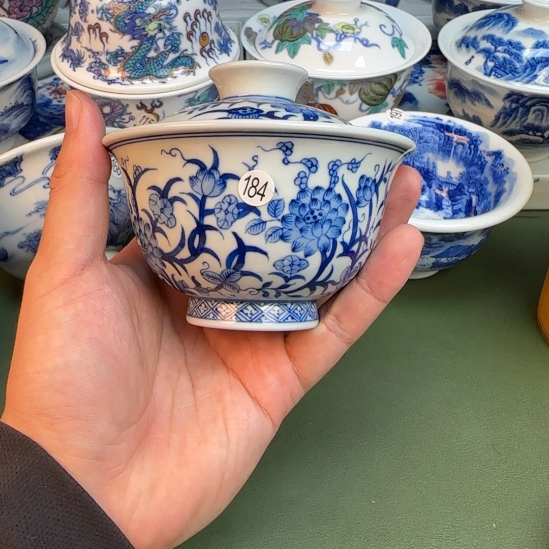 彦祖纯手工手绘茶具184