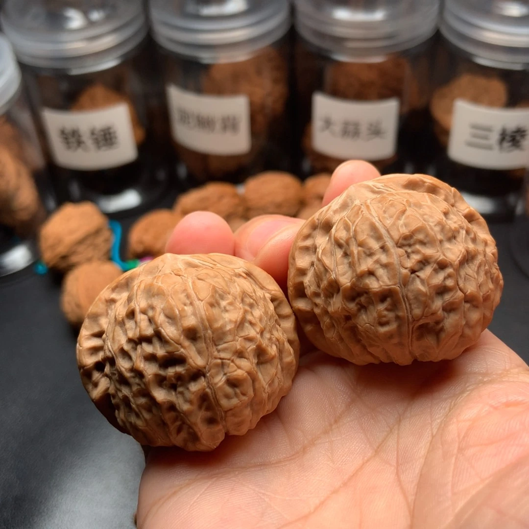 吊坠文玩核桃北***斯南瓜墩39➕
