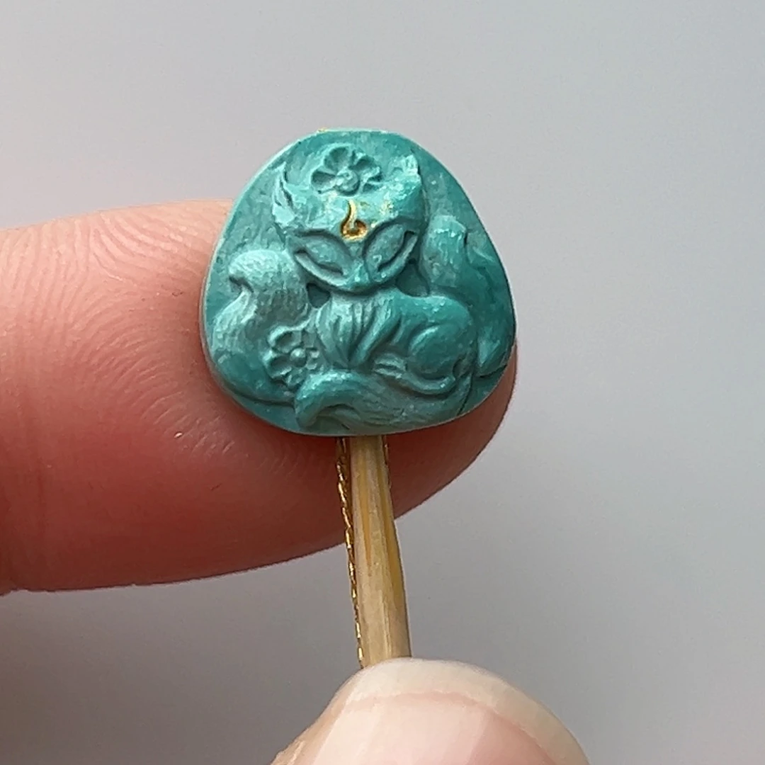 绿松石珠宝奇石未镶嵌