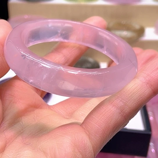 水晶手镯未镶嵌小*55圈口