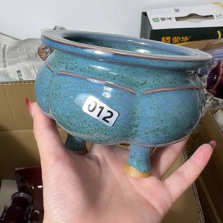 摆件陶郑家钧窑摆件