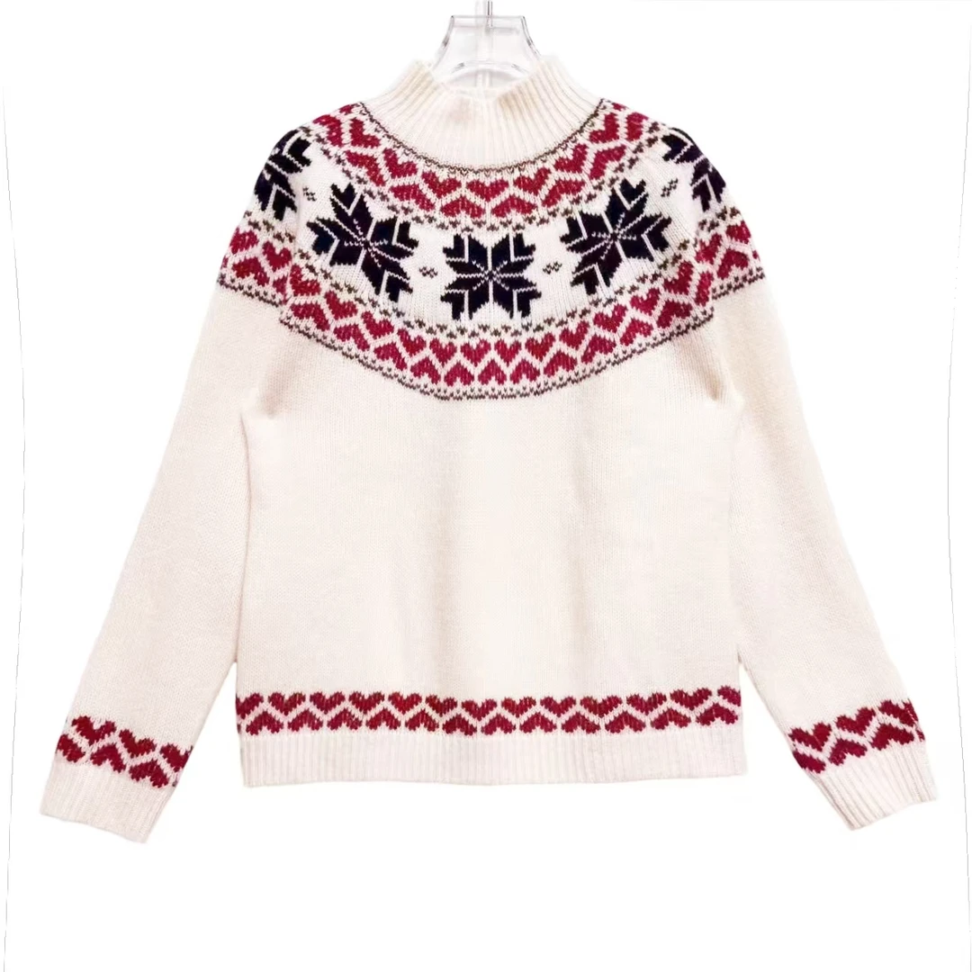 秋冬新款时尚宽松甜美针织毛衣女N7BYZ3737