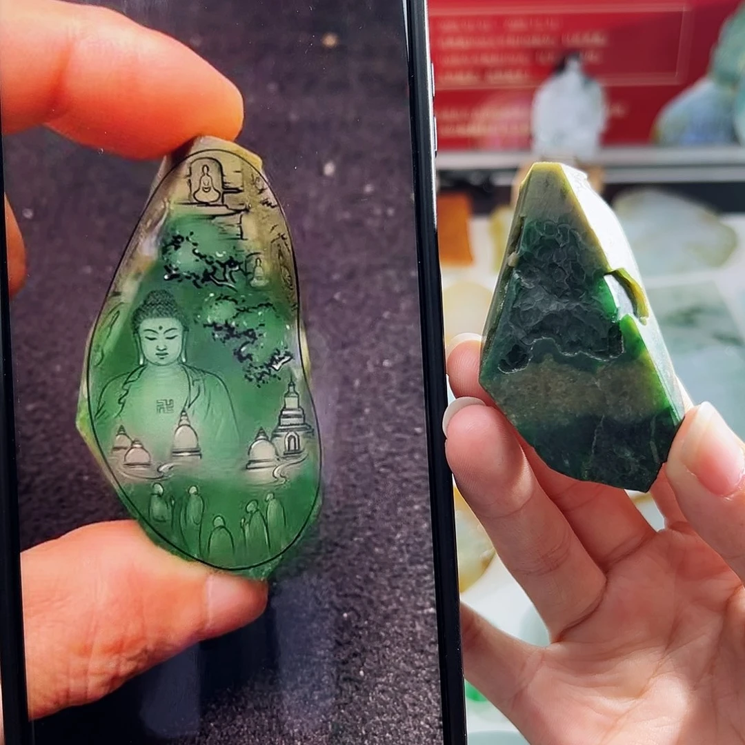 未镶嵌定制翡翠翡翠