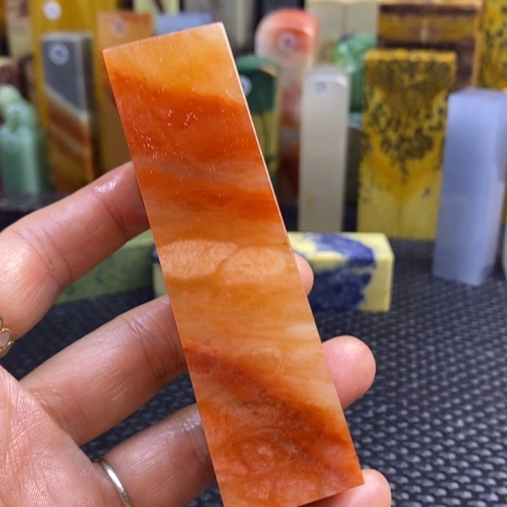 云南石暖*青田石印章石