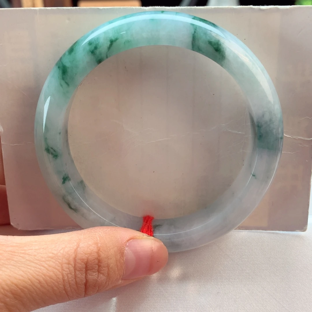 翡翠未镶嵌手镯纯天然缅甸翡翠009