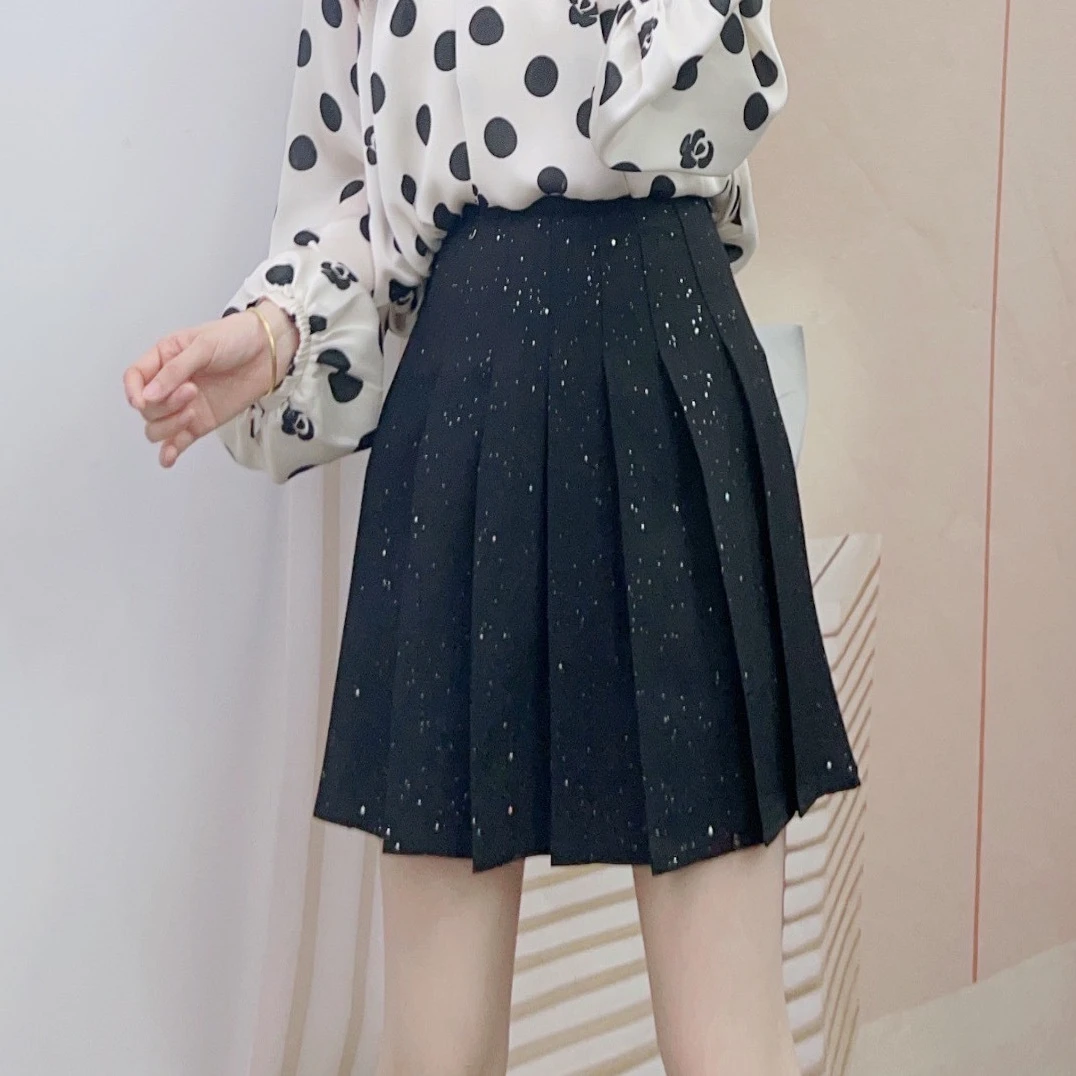 016学院风减龄百褶半身裙016/XJ