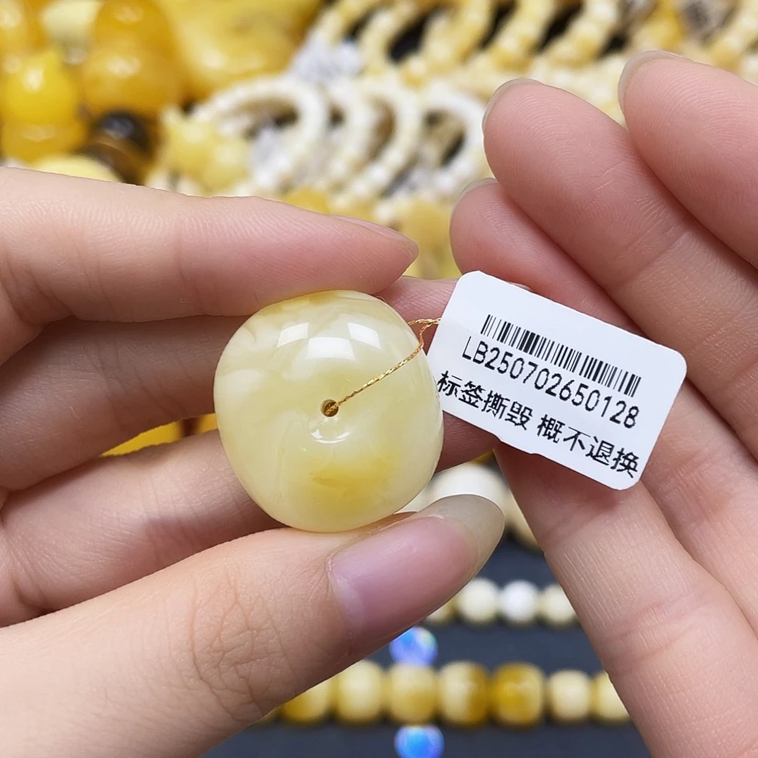 裸石蜜蜡未镶嵌藏扣24✖️22✖️13mm瑕