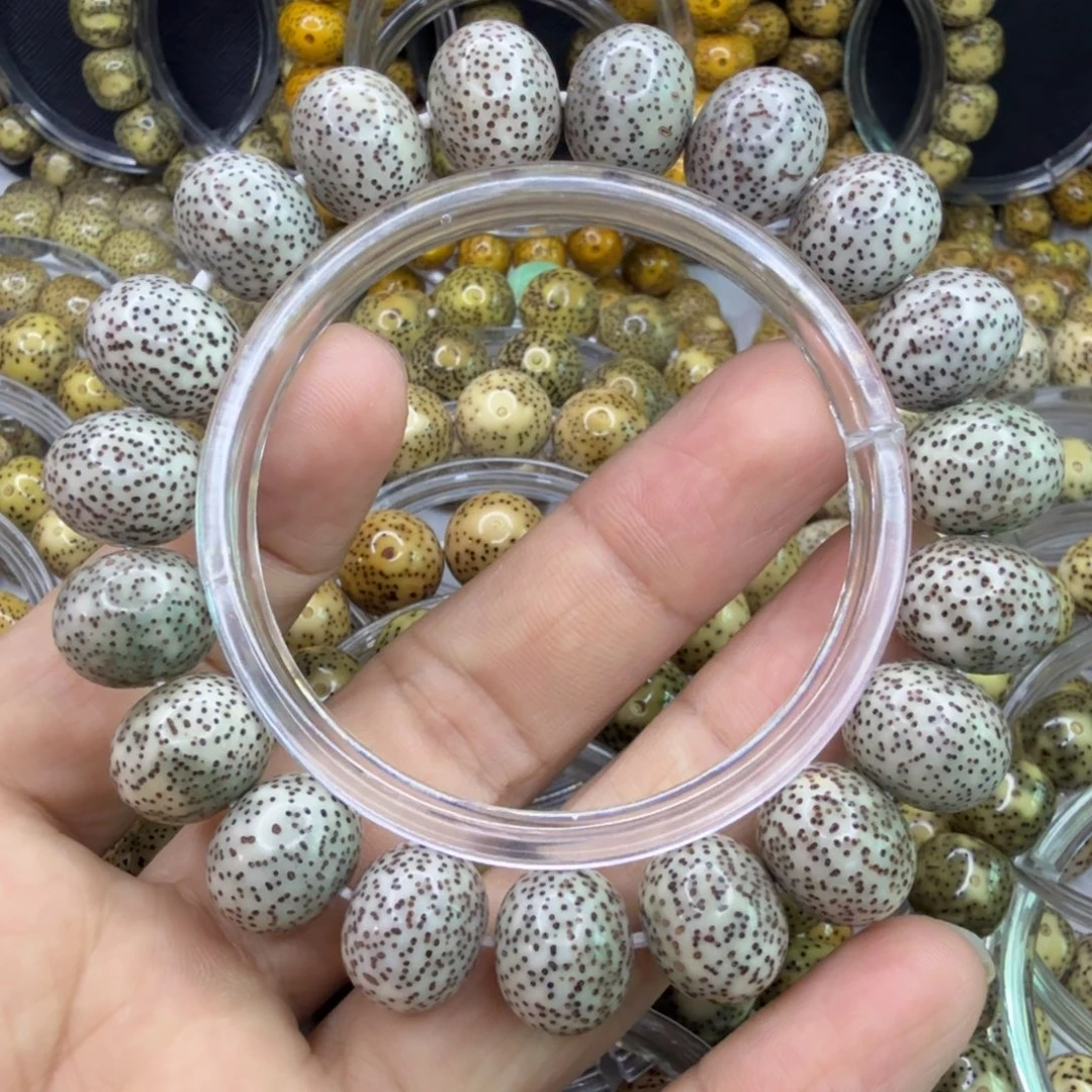 星月菩提手串青花苹果珠巨无霸星点货15/12