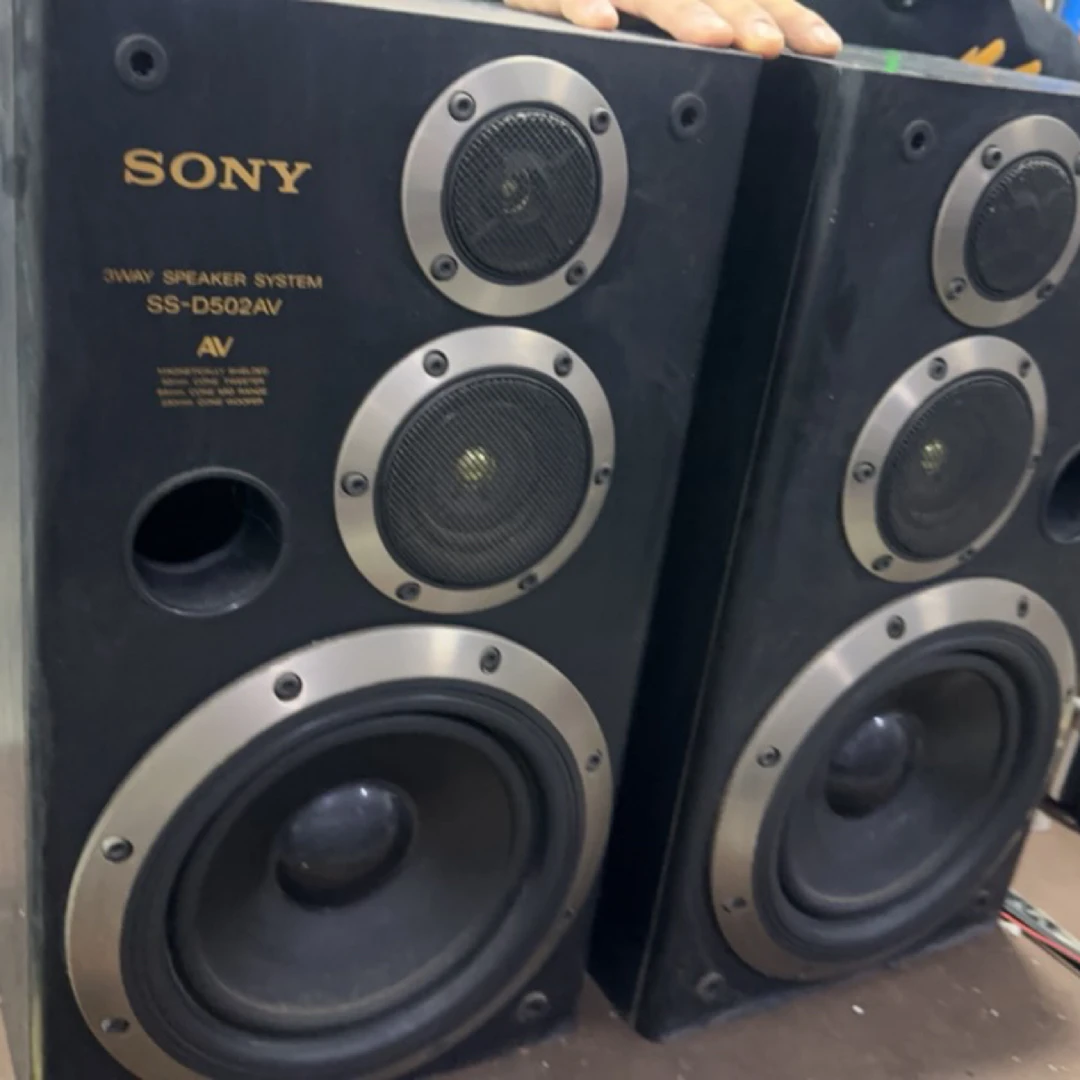 8新  sn 502av 书架音箱（成色不好）