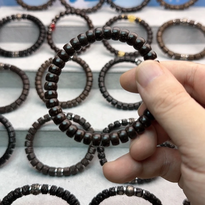 【闪购商品】手串椰蒂85药片素圈