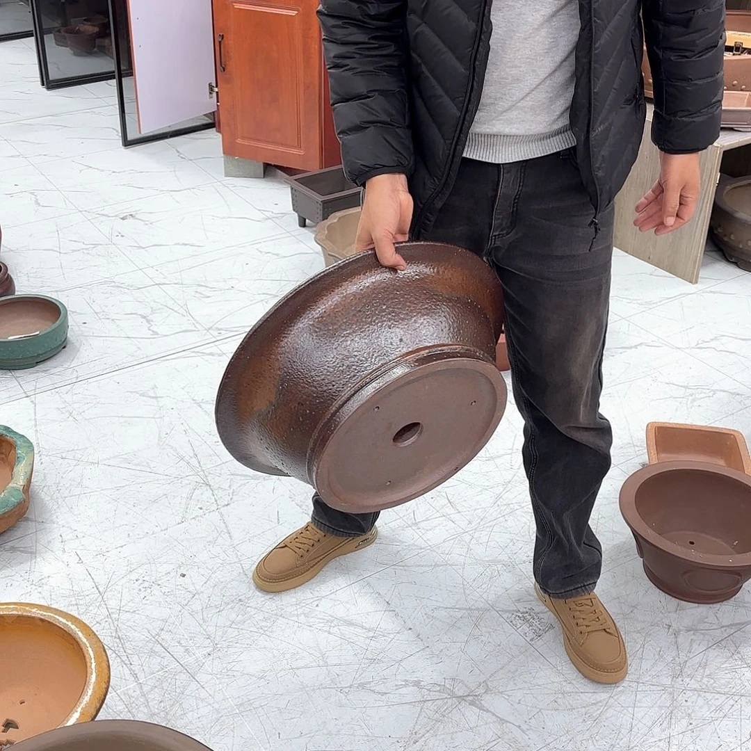 紫砂花盆用****7紫砂的颜色很漂亮