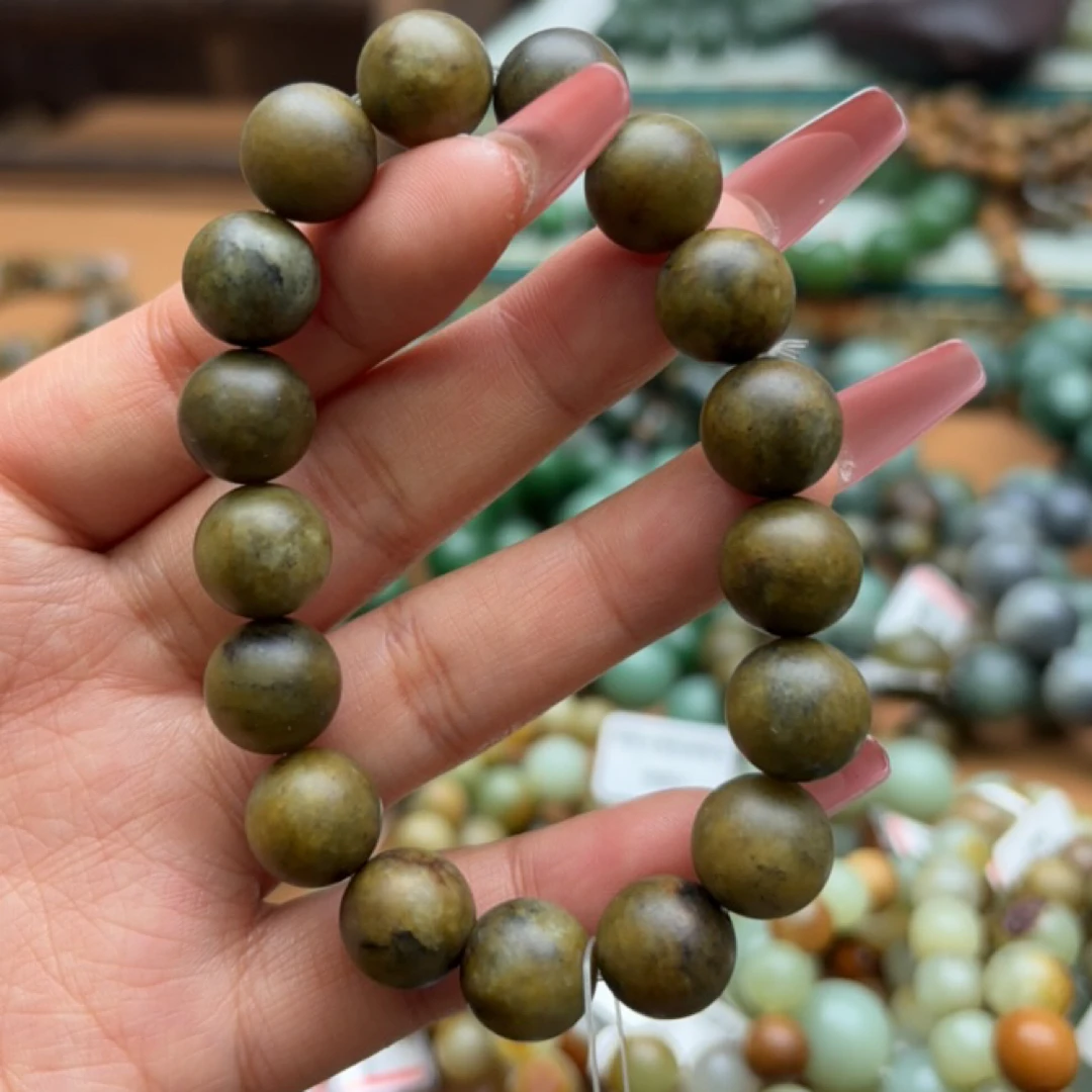 和田玉手串15d拍一发一