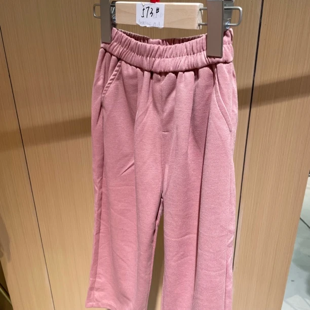573-TNQ-KC523粉色裤子品牌童装