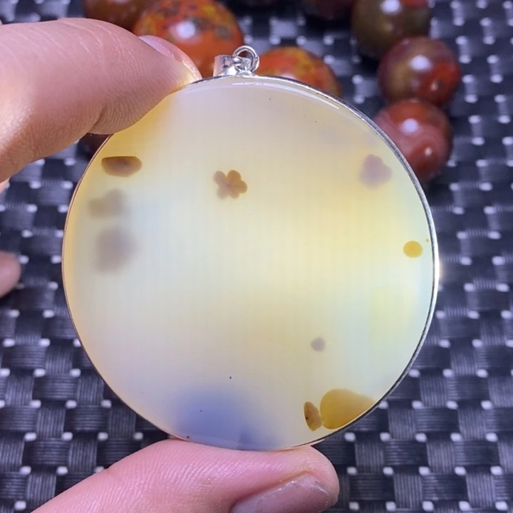 玛瑙/玉髓颈饰未镶嵌我****！