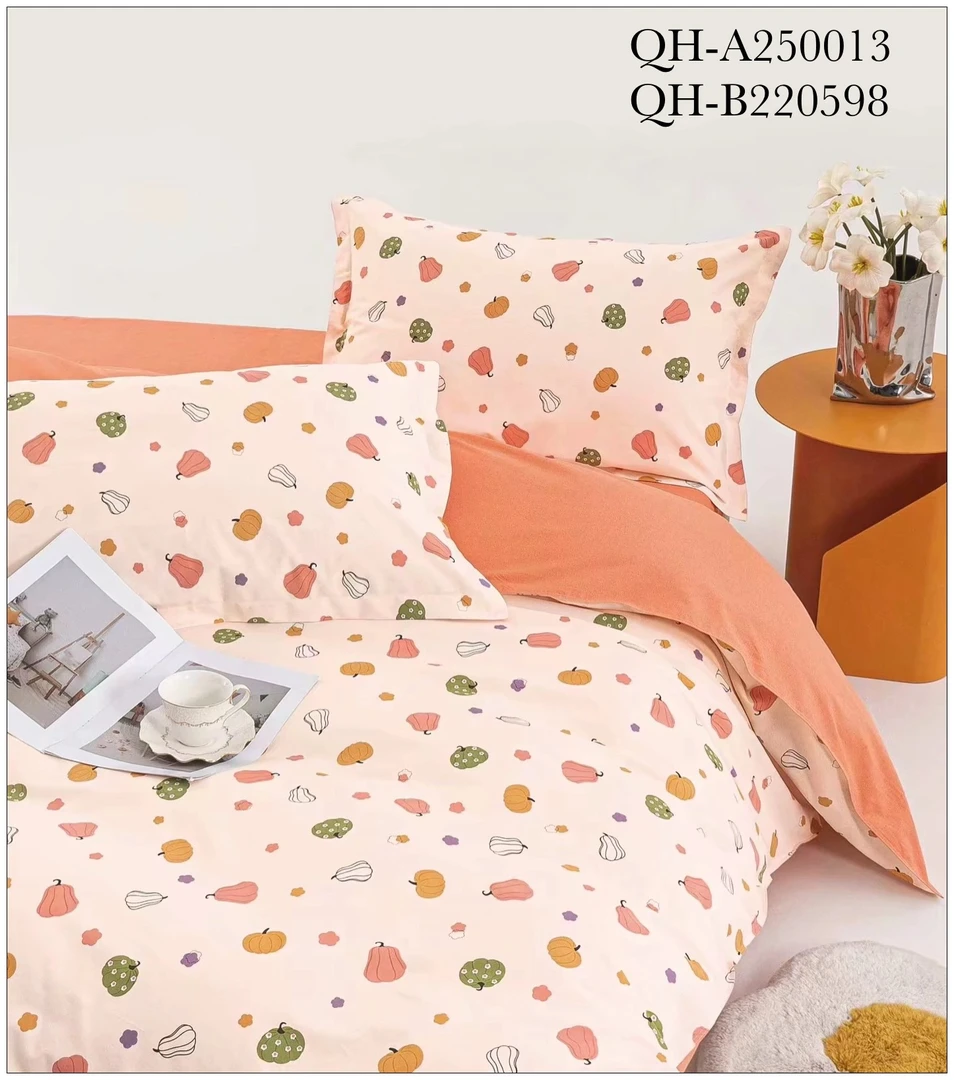 （A小南瓜）斜纹棉纯棉亲肤高级布料被罩被套