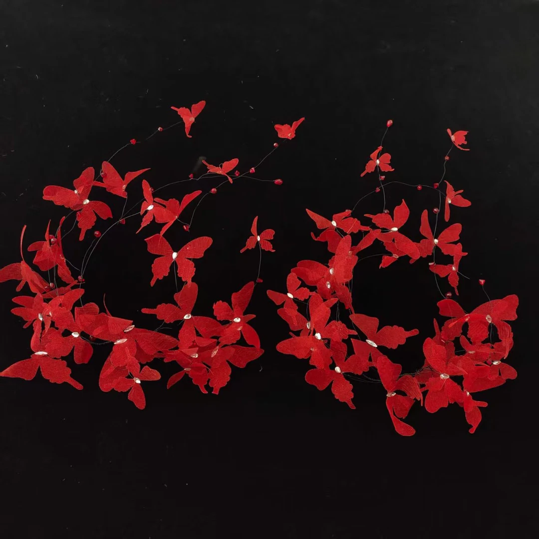 好柿｜695小众新娘礼服晨袍喜嫁风灵动俏皮甜美少女饰品