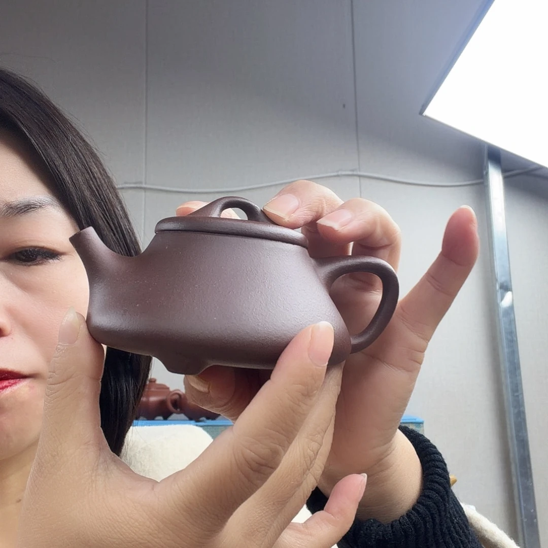 平盖子冶170cc紫泥的