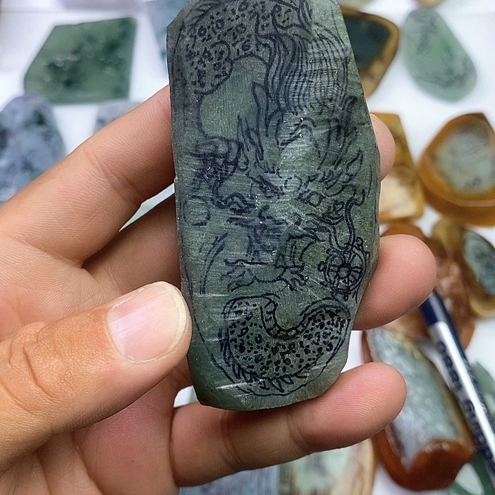 未镶嵌定制翡翠天然翡翠包工