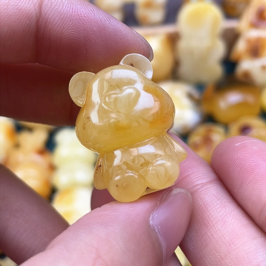 未镶嵌琥珀裸石蜜蜡