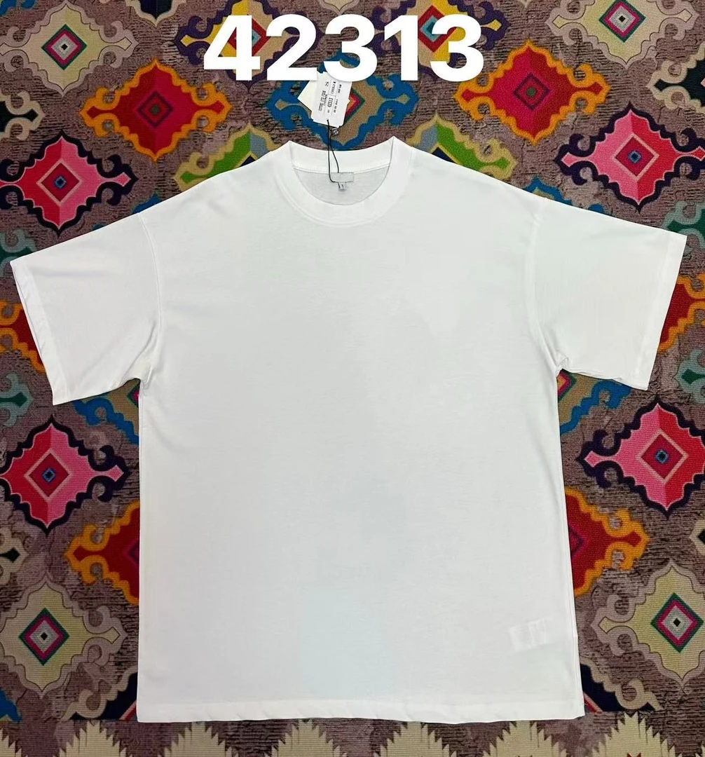 罗花纹款黑白纯色短袖