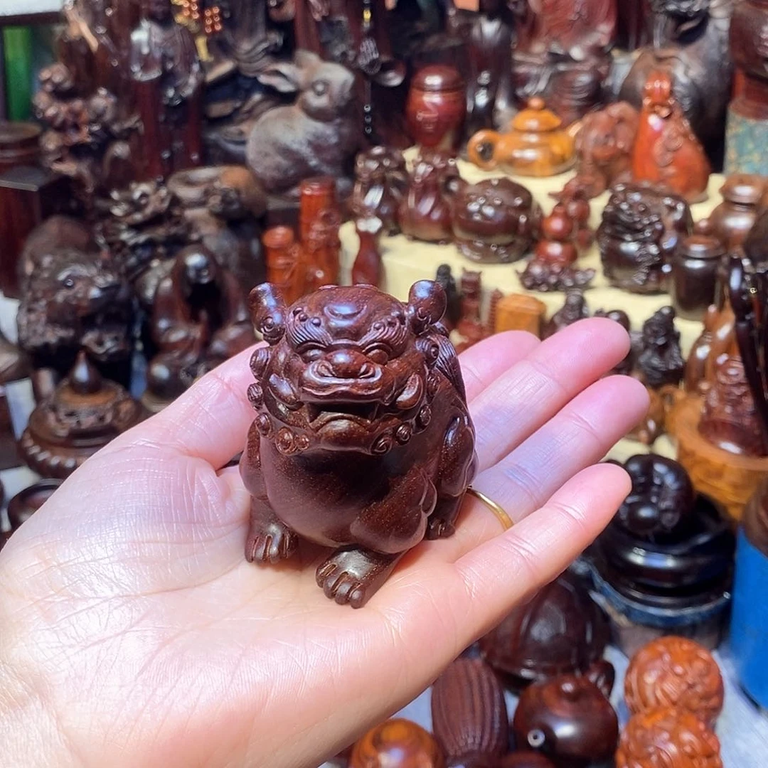檀香紫檀（小叶紫檀）帅气十足貔貅
