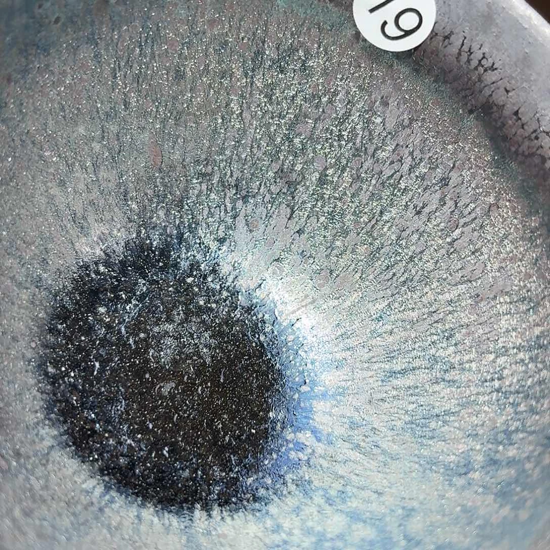 茶盏义兴龙窑建盏19落灰烧