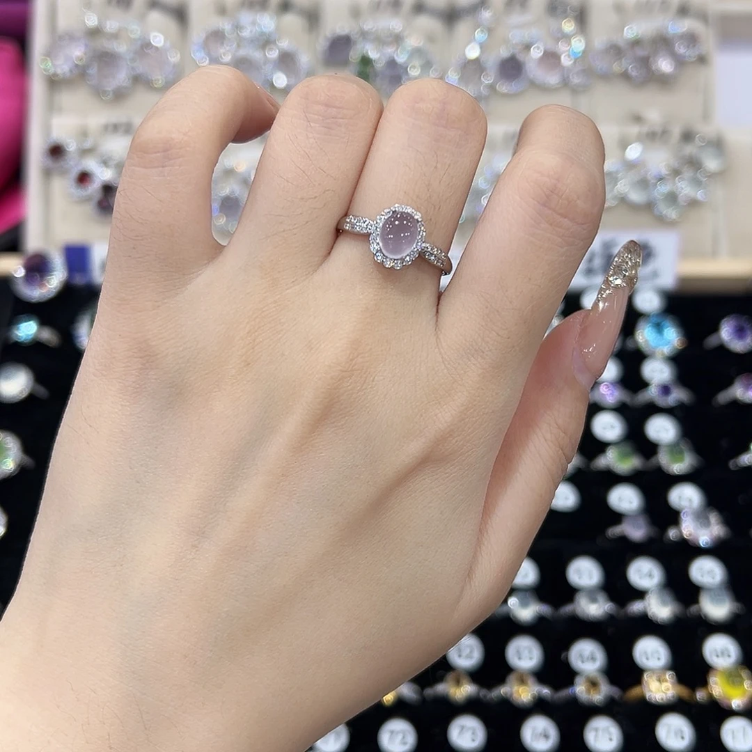 别***妞颈饰萤石银S925镶嵌