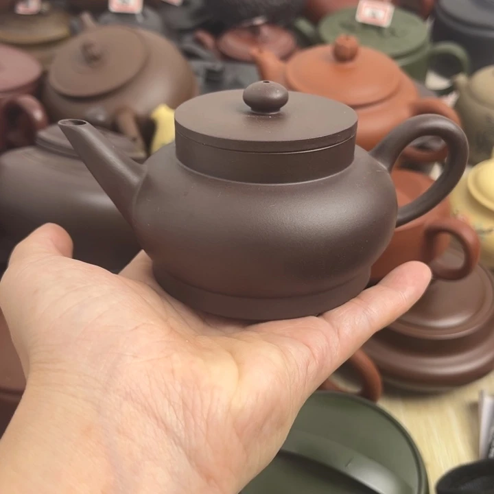 茶壶紫砂海**光宜兴紫砂微瑕