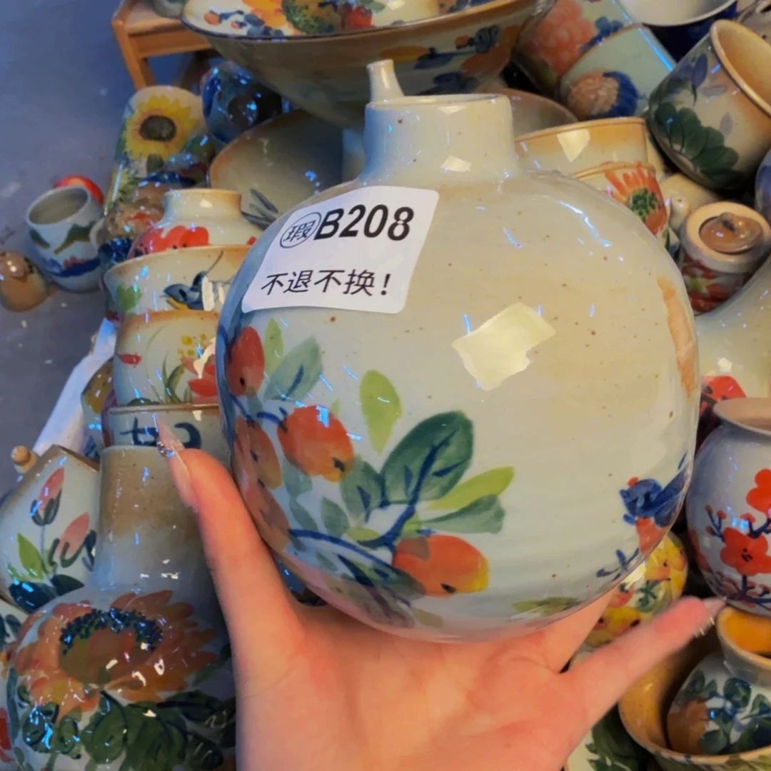 瓷片景德镇陶瓷手工手绘