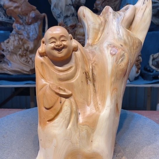 柏木（崖柏）根雕摆件