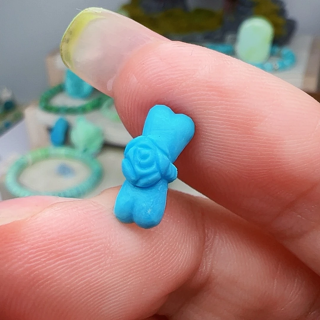 绿松石未镶嵌主播万珍