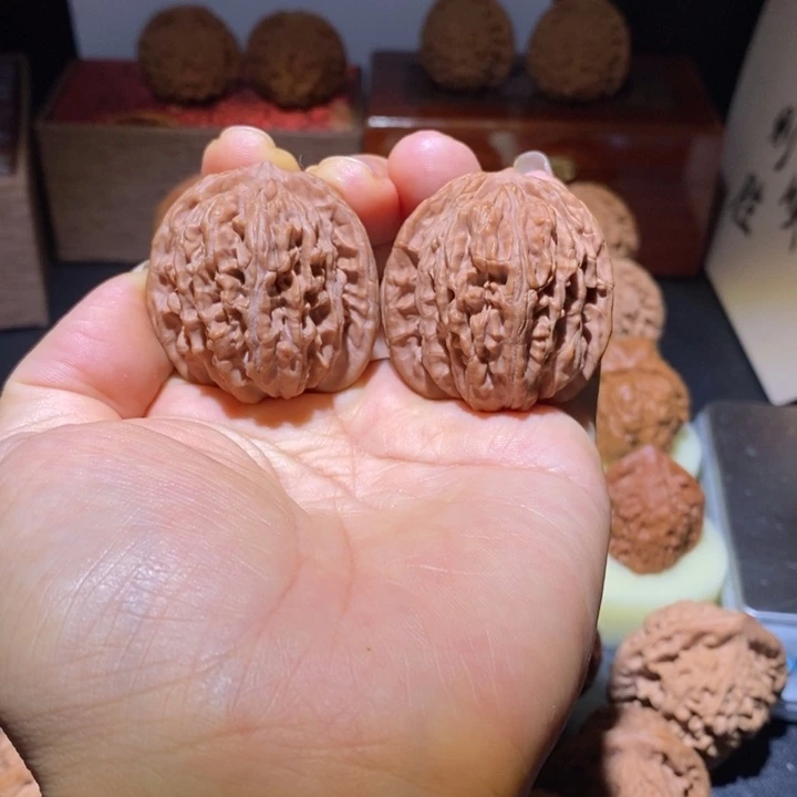 文玩核桃吊坠四座楼39