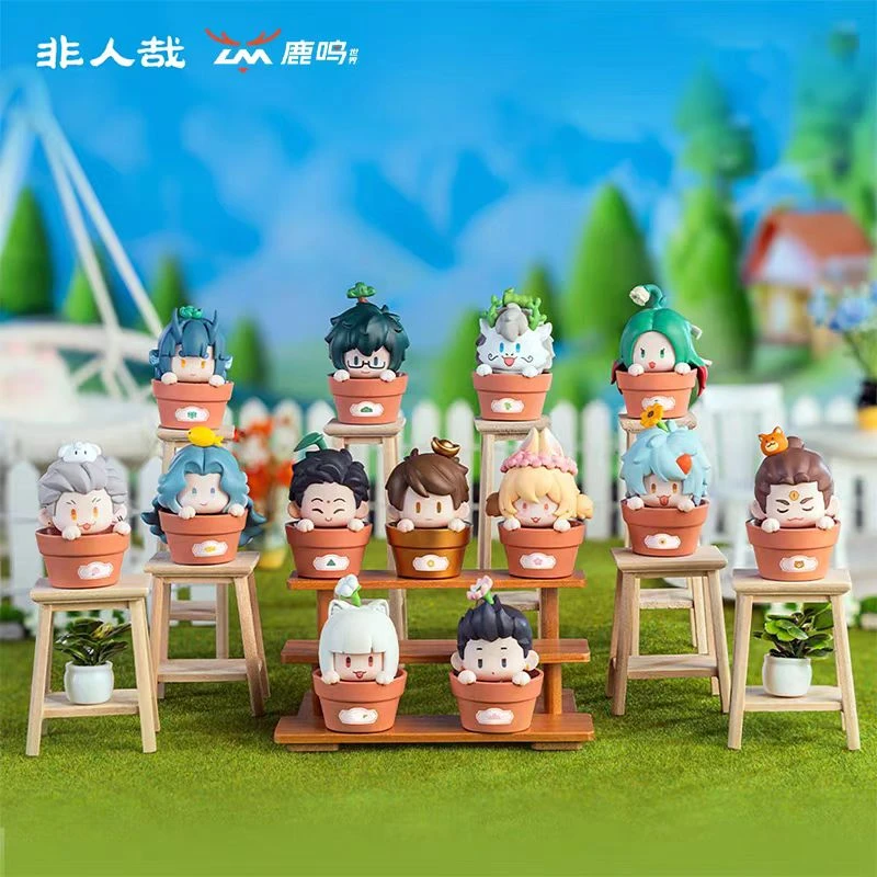 非人哉《欢乐花圃》系列 呦呦豆 盲盒