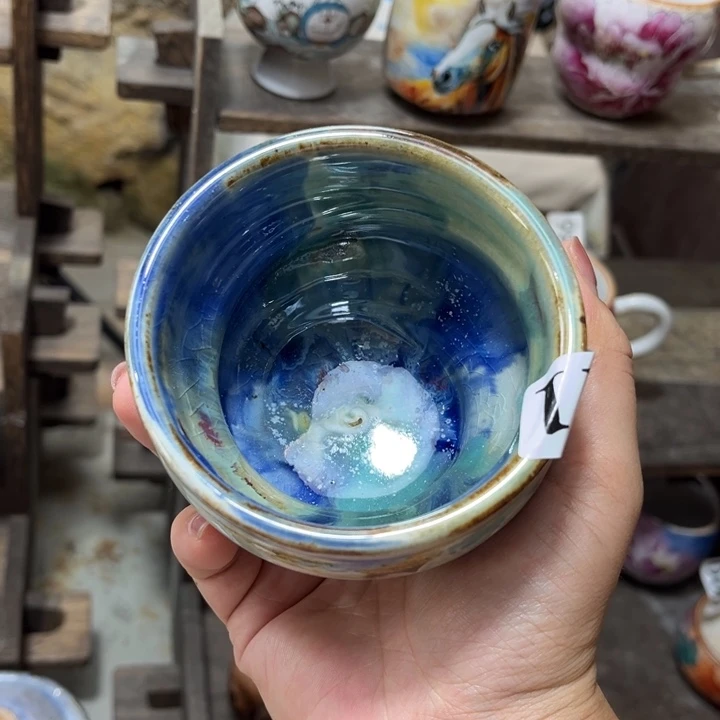 其他全手工柴烧志野杯111