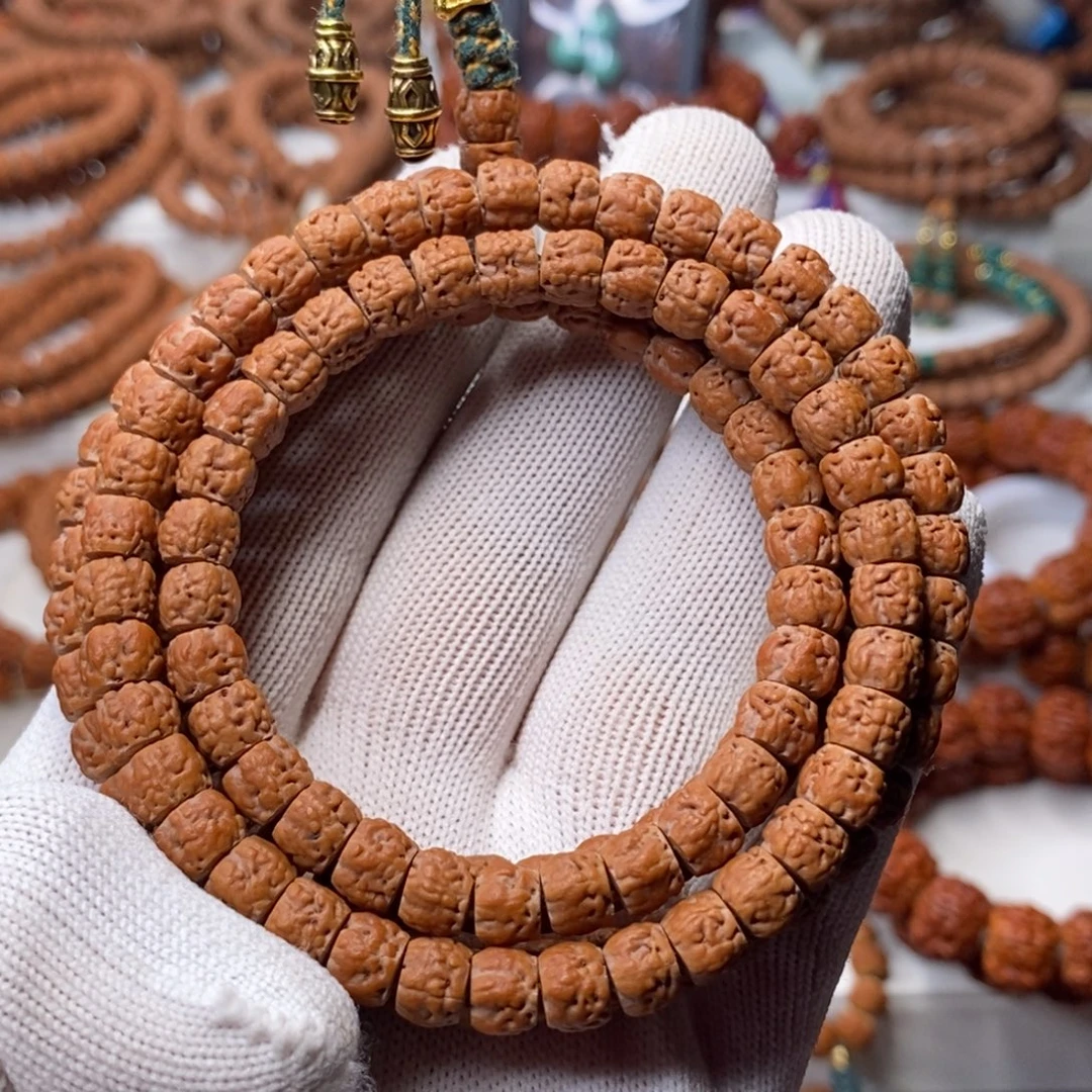 金刚菩提吊坠五爪金龙龙切佛手，尺寸7.6