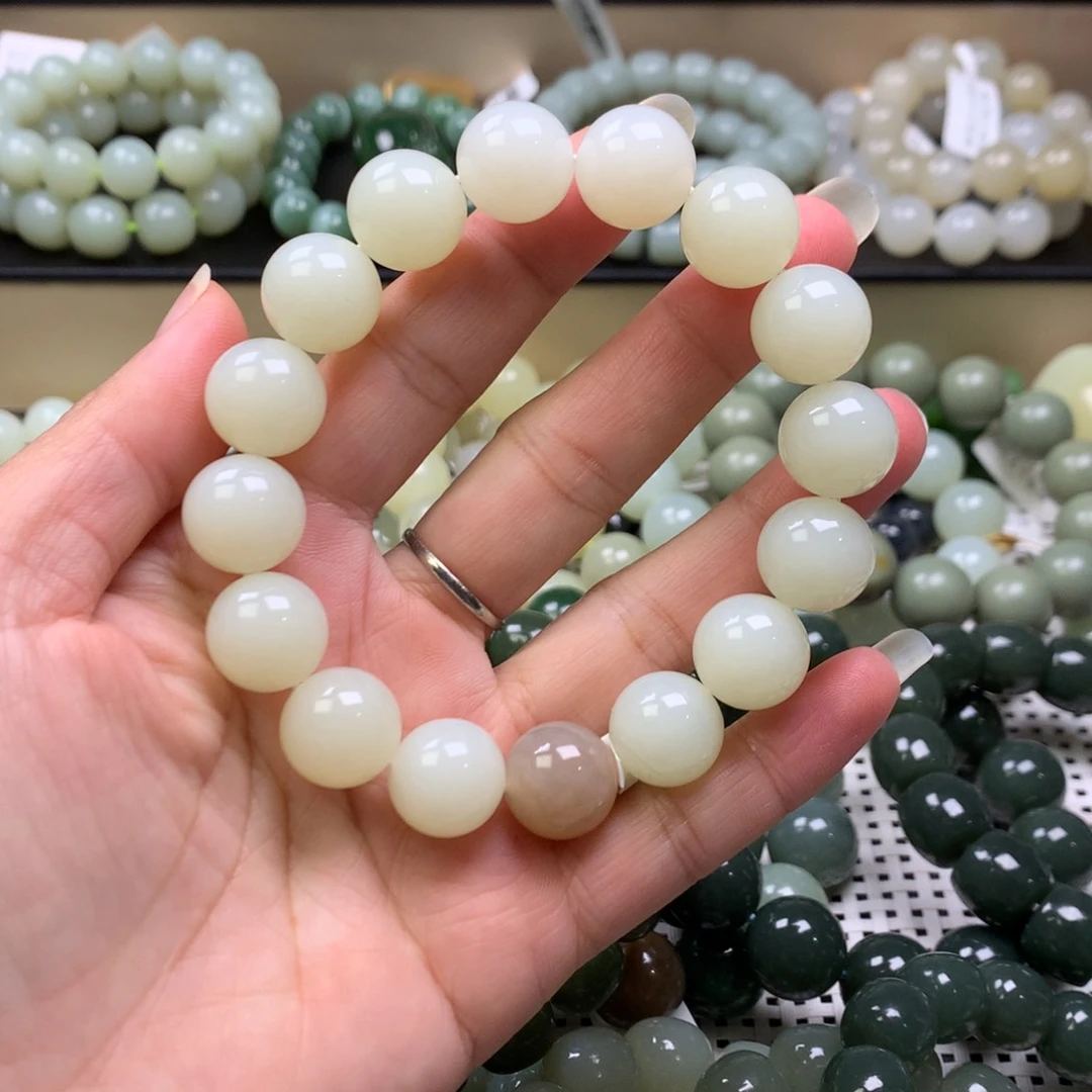 和田玉手链未镶嵌