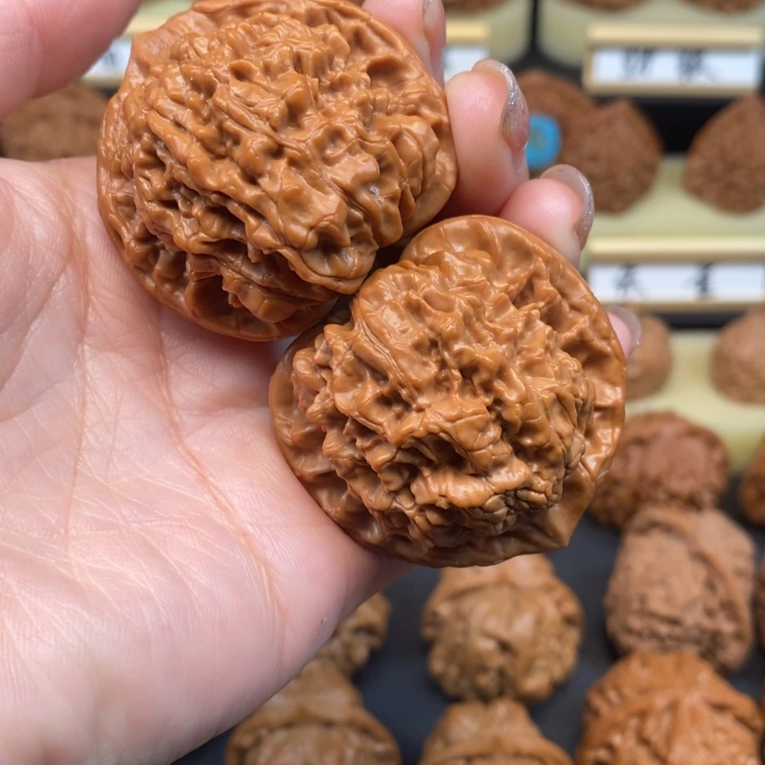 吊坠文玩核桃8****员官帽