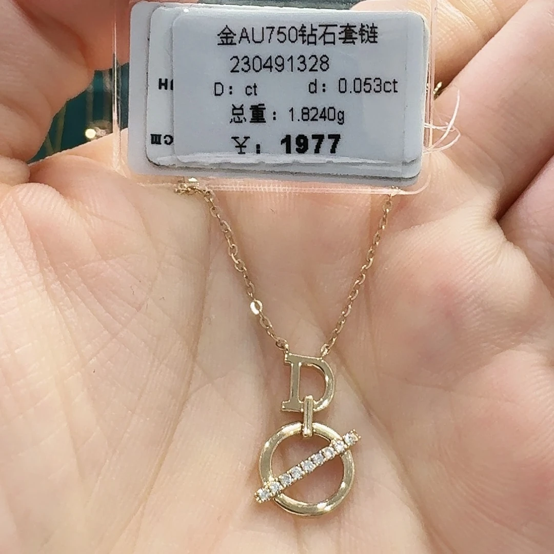 套链钻石18K金镶嵌