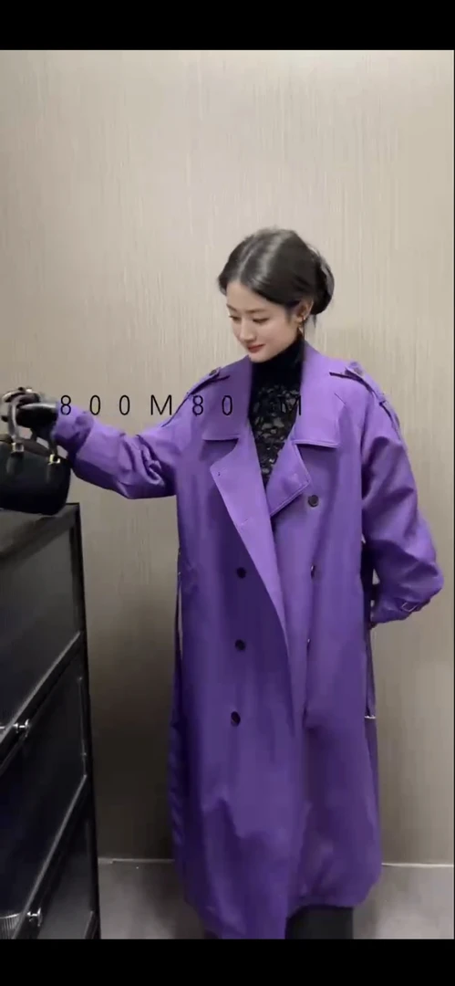 CSS女装羽羽风衣网红同款大牌