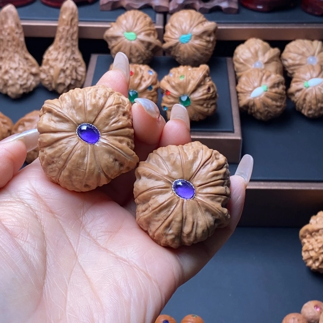 墨****文玩核桃吊坠南瓜墩