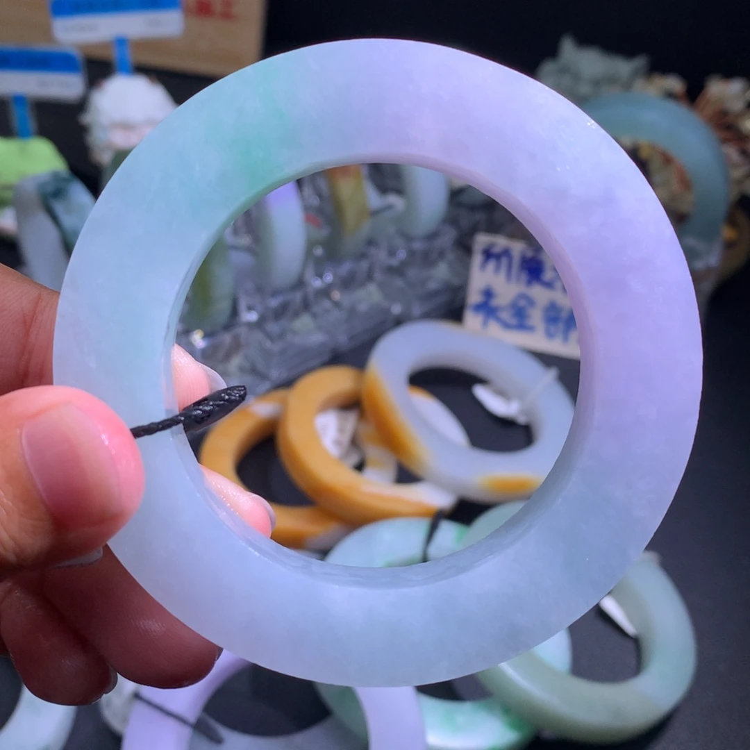 定制翡翠未镶嵌圆56以上