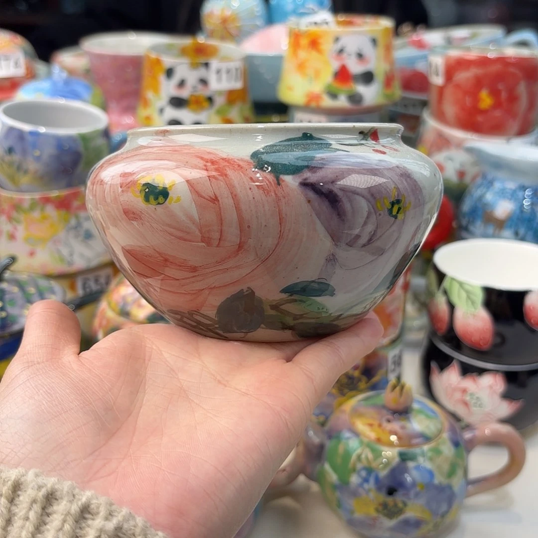 瓷片兔兔好可爱呀打