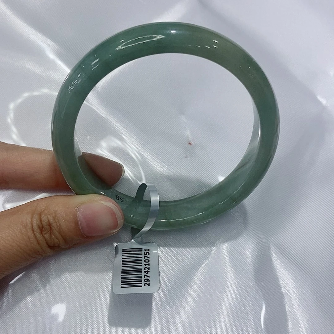 翡翠手镯未镶嵌涵*58圈