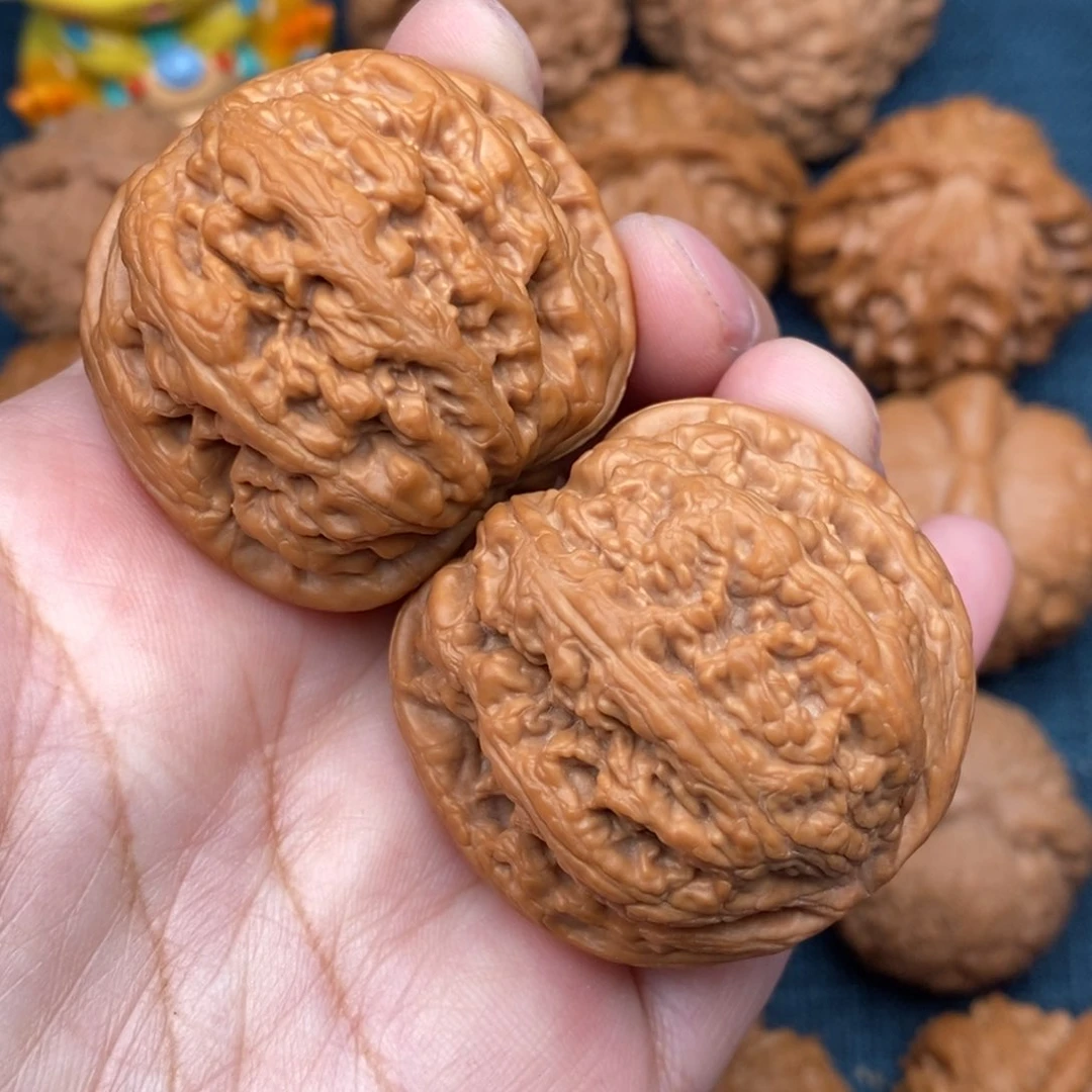 文玩核桃把件憬*39.8全品粗筋精配