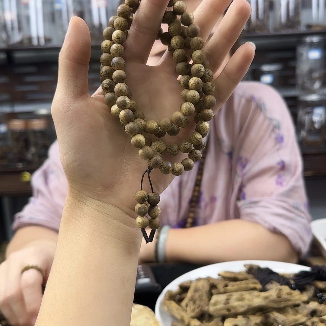 手串沉香奇楠沉香圆珠多圈8mm多圈多样性发一