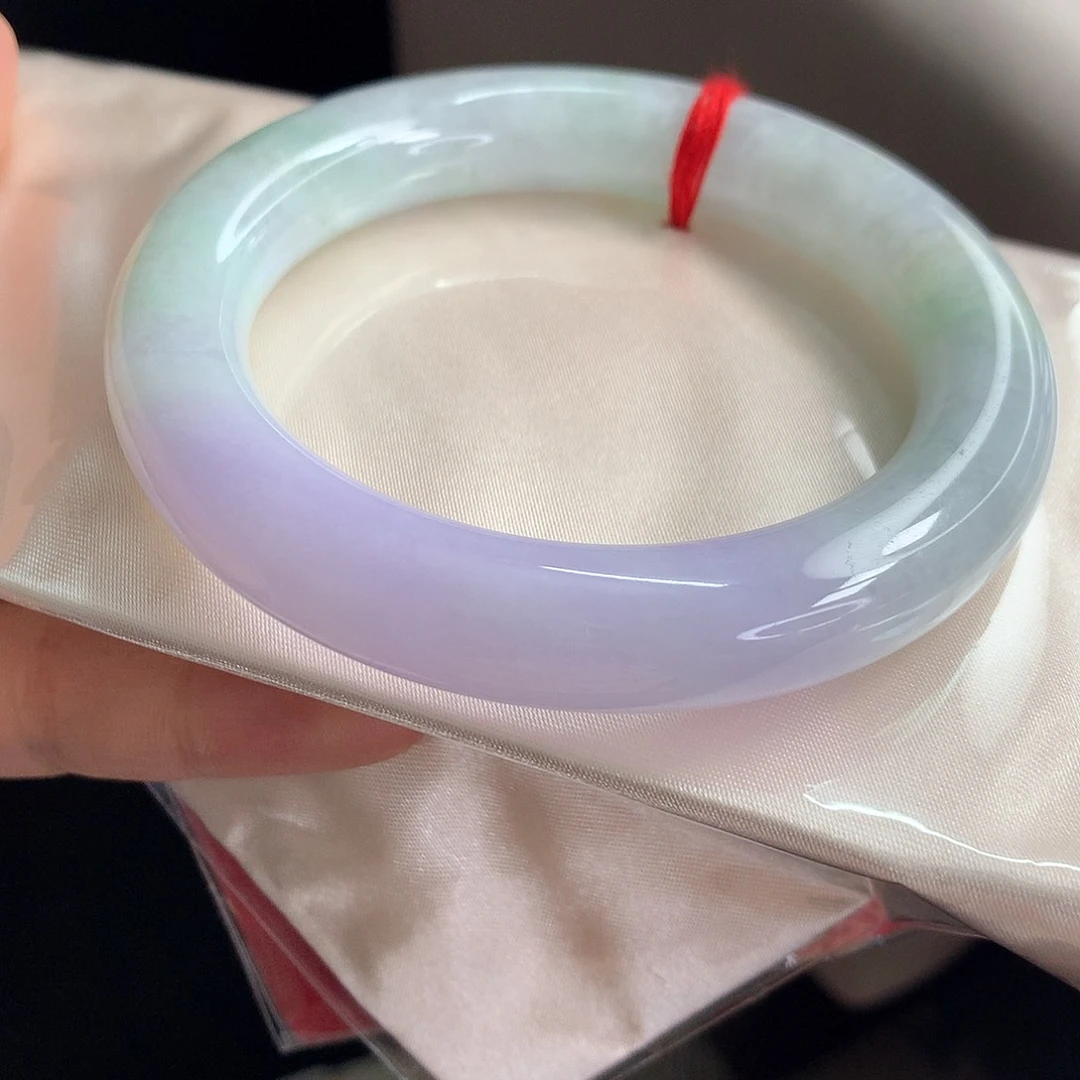 未镶嵌手镯翡翠，26号圆条