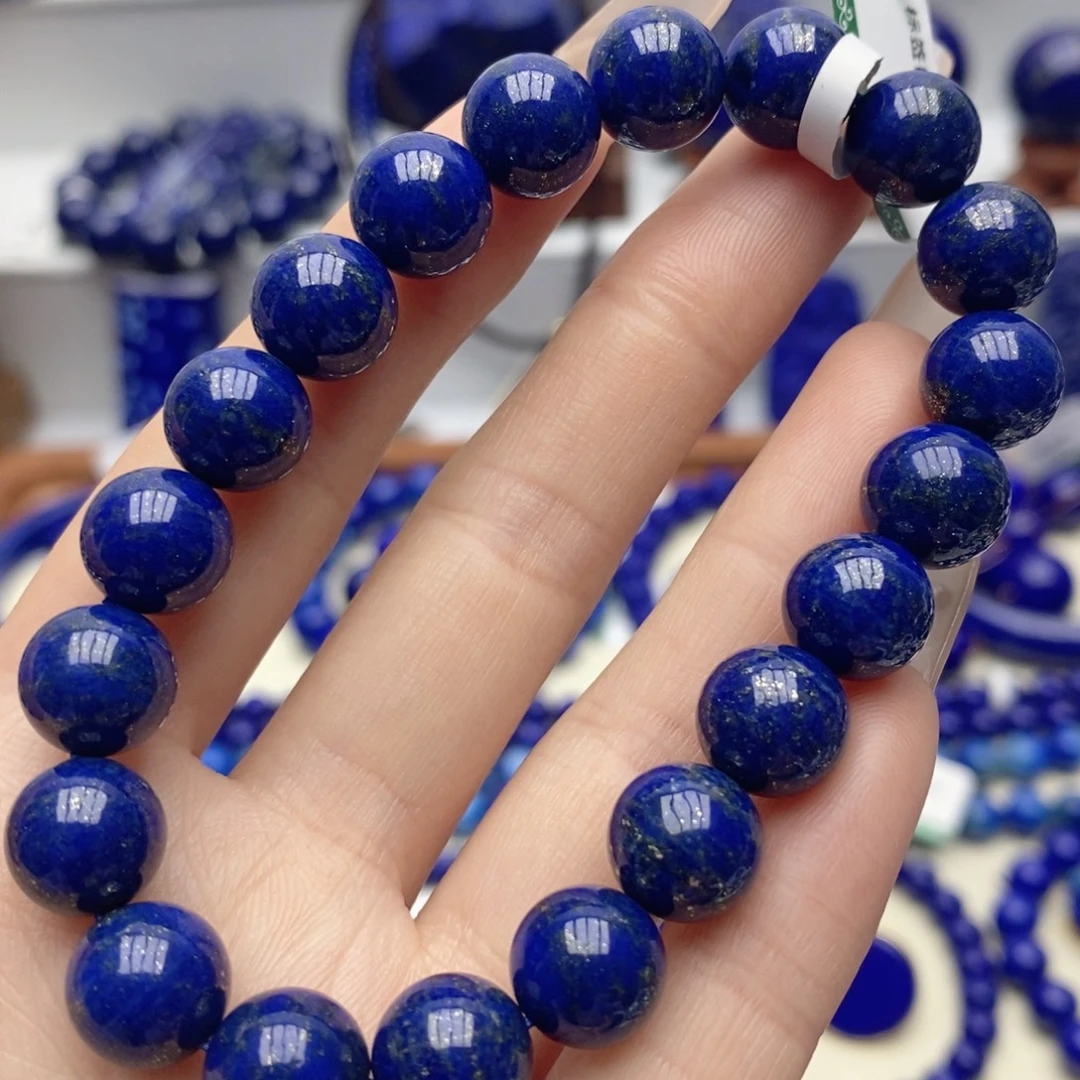 青金石未镶嵌手链10mm