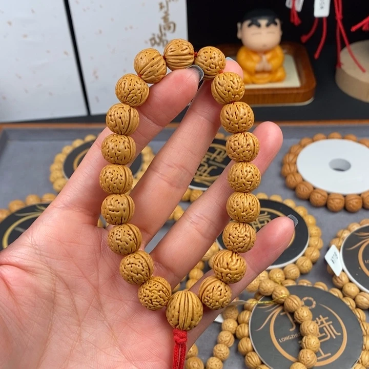桃核手串荔枝13.5 （尺寸误差0.5之间）