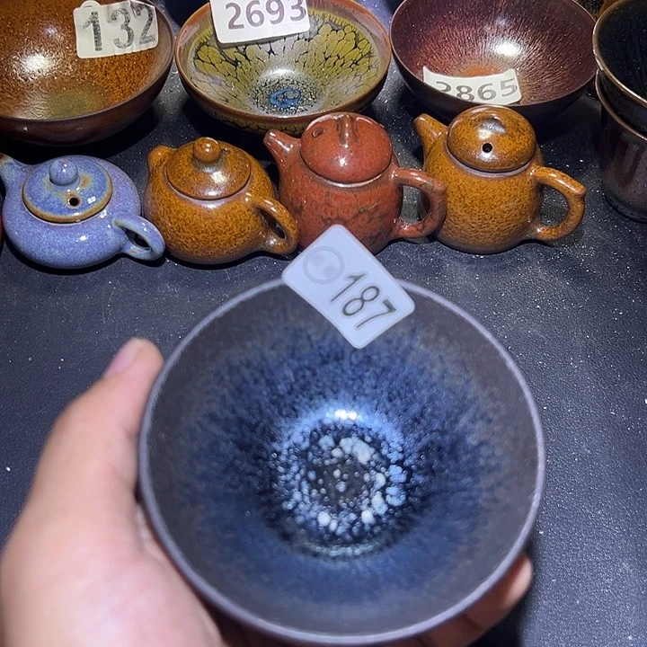茶盏建盏建盏瑕疵